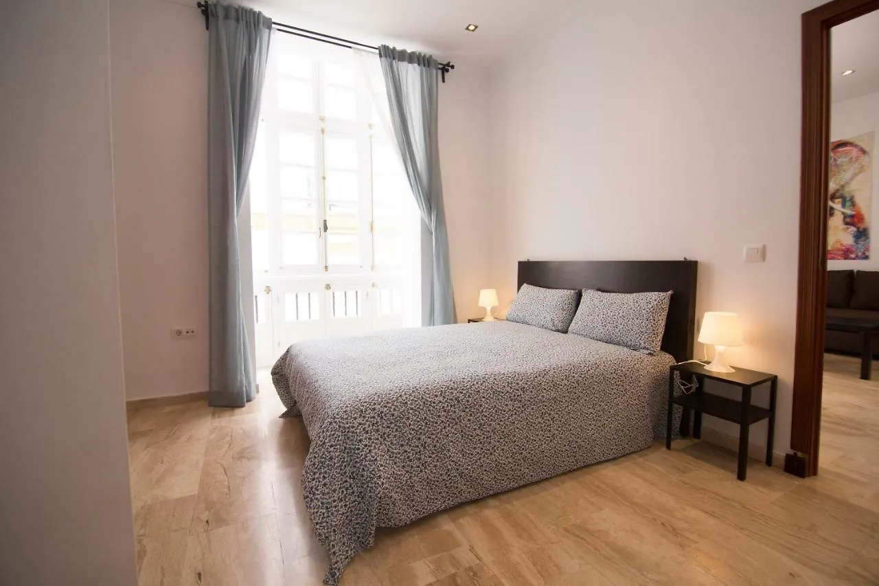 Extraordinario Piso Junto Playa Y En Pleno Centro Apartman Cádiz Spanyolország
